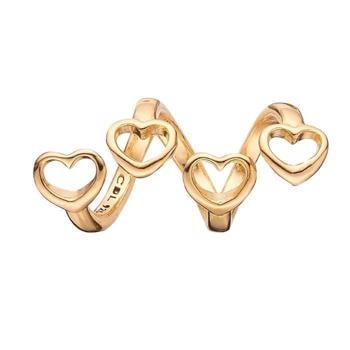 Model 630-G91, 4 hjerte familie symbol hos Guldsmykket.dk